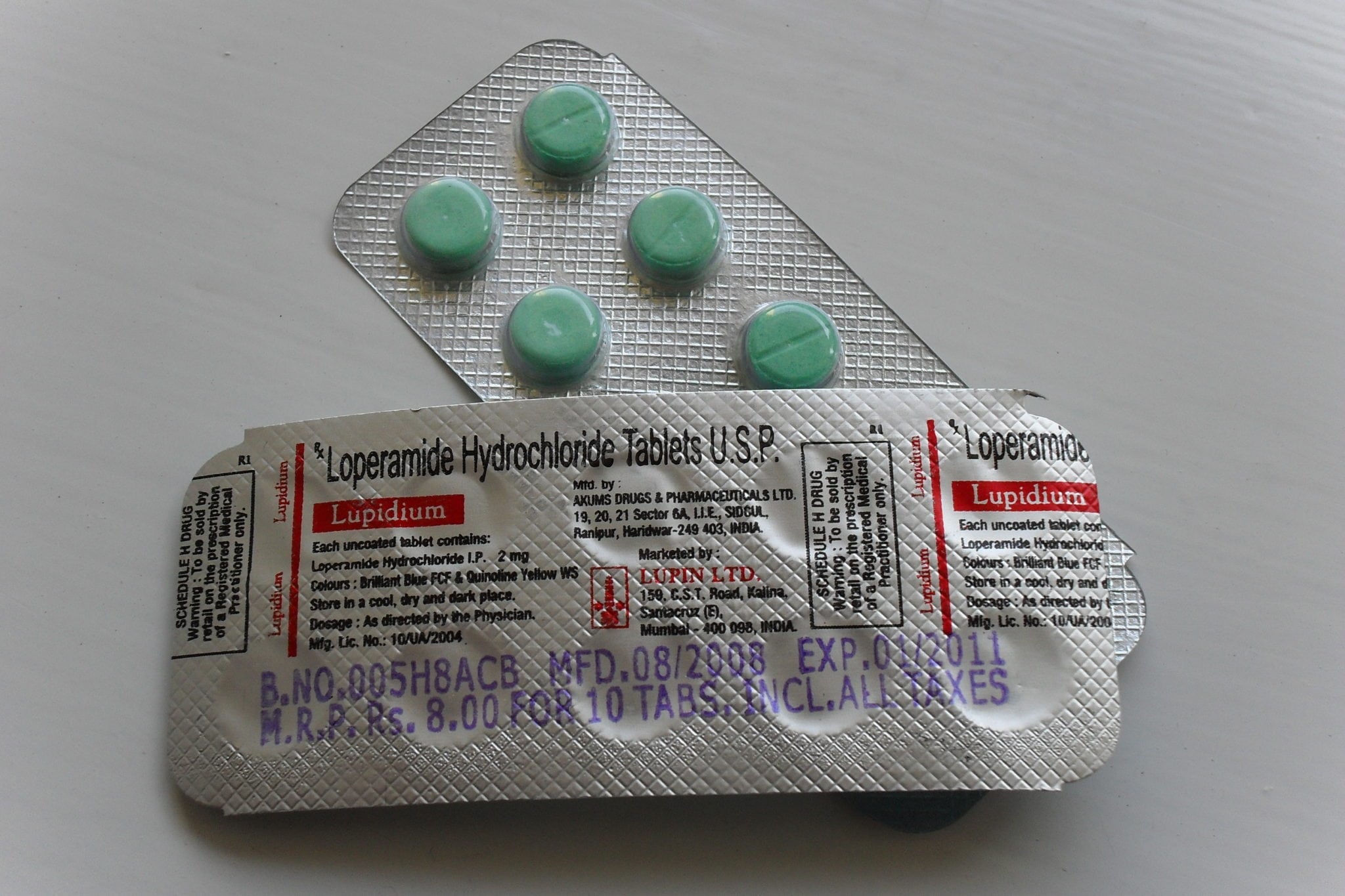 loperamide dosage for chronic diarrhea