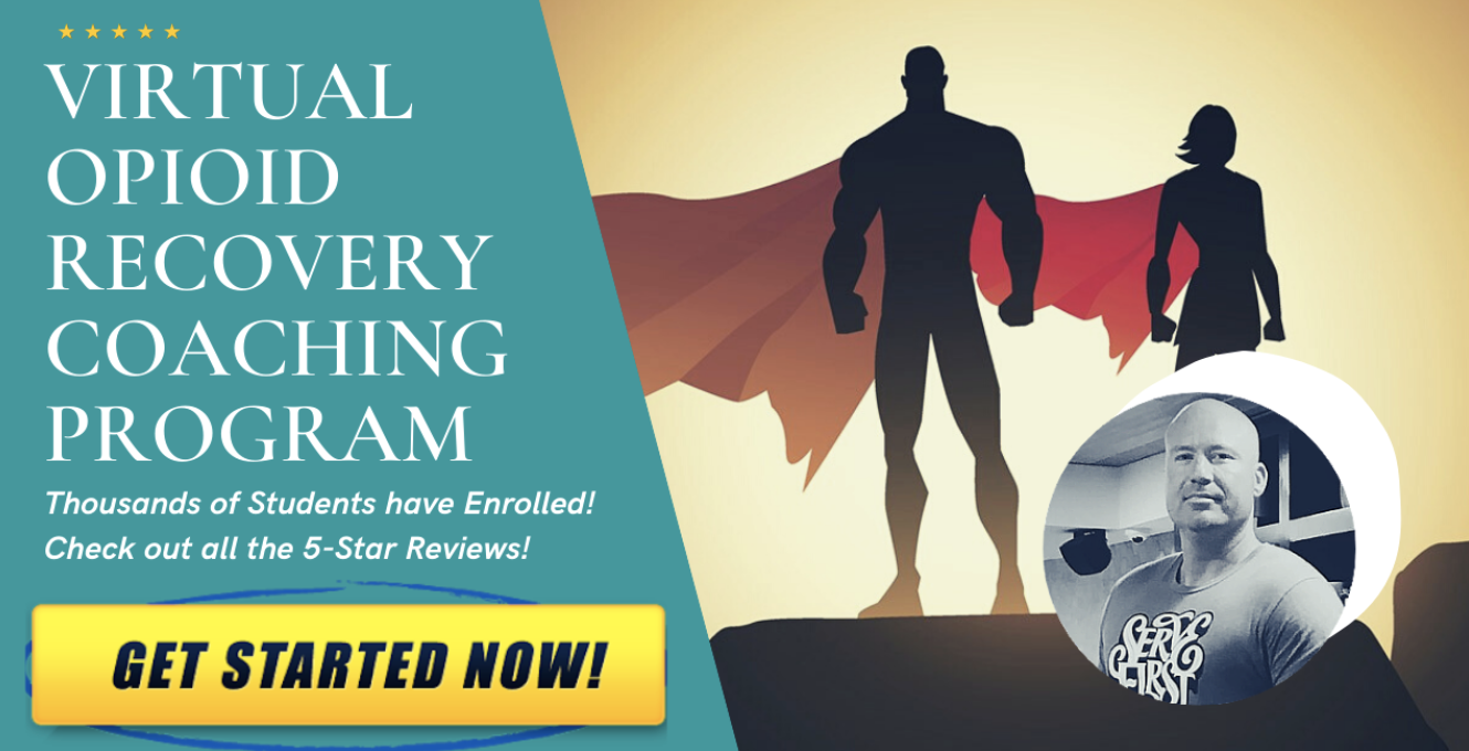 virtual opioid recovery coaching program